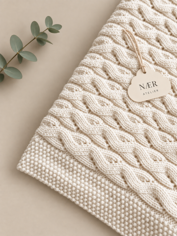 Hjemmestrikket av Nær Atelier og må derfor forhåndsbestilles